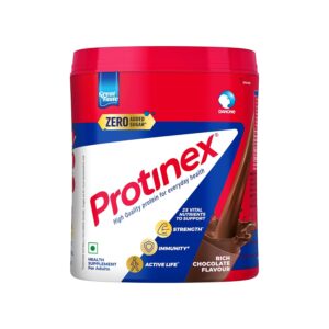 Protinex Rich Chocolate, 400g | Get 40% daily protein requirement for strong muscles when prepared with 200ml milk | High Protein | Zero Added Sugar