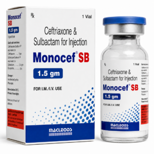 Monocef SB 1.5gm Injection
