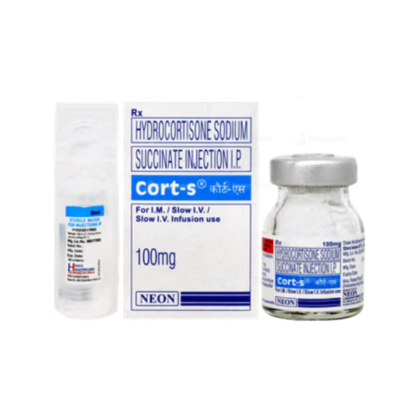 Buy Cort S 100mg IV Injection