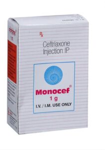 Monocef 1g Injection