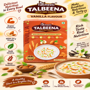 Takmeeli Talbeena with Dry Fruits Vanilla Flavour – Healthy & Nutritious Breakfast